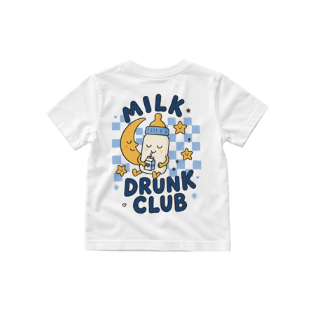 Milk Drunk Club Organic Cotton Baby T-Shirt